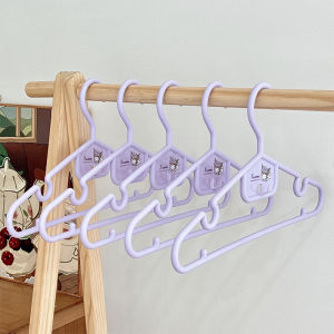 Sanrio Non-Slip Clothes Hanger Multi-Functional Socks Drying Rack College Students Dormitory Supplies Plastic Coat Hook