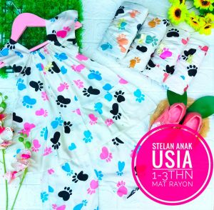 SETELAN ANAK PEREMPUAN 1-2TAHUN
