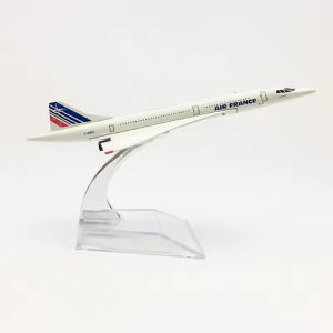 New 16cm Concorde Model Plane Alloy Metal Diecast Airplane Air Franch/British Airways United States Concorde Concorde Aircraft