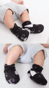 Cuddle Me Fitted Booties Sepatu Prewalker Bayi Anti Slip Hadiah Untuk New Born