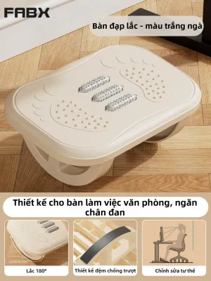 FABX | Bệ Đỡ Chân Ergonomic Ngăn Ngừa Gác Chéo Chân Cho Văn Phòng