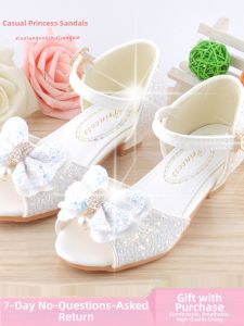 Trendy Soft-Base Little Heel Girls Sandals