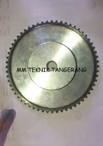 Sprocket RS 120 x 50 T Gear Rantai Single Gir gigi Z 50T RS120 -1 120Z50 120X50T 120-1 tipe B