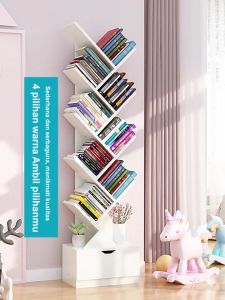 Rak Buku Minimalis Portable: Desain & Penyimpanan