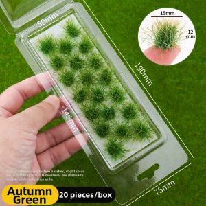 DUOCAIHANI | DIY Miniature Landscape Artificial Grass Clumps