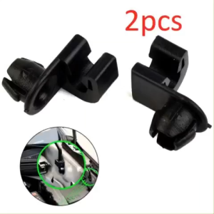 Set 2 kẹp nhựa giữ thanh chống capo (25x15x10mm/ĐEN) cho xe hơi Berlingo C3 C4 2008 301 208 308