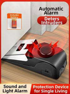 Anti-theft Door Stopper with Alarm Home Travel Safety Device