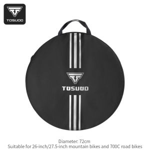 TOSUOD | TOSUOD Bicycle Wheel Bag Waterproof Portable Bike Tire Bag Two-Way Zipper Design For Easy Access And Storage Bike Bag
