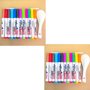 Magical Water Painting Pen Colorful Mark Pen Markers Floating Ink Pen Doodle Water Pens Children Montessori Early Education Toys
