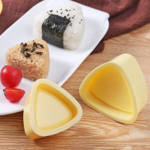 AN Cetakan Onigiri Sushi Segitiga/ Rice Ball Triangle Cetakan Nasi Sushi Mold Bento/ Cetakan Nasi Onigiri ala Sushi Segitiga Bento Jepang COD