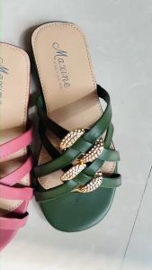 SQUARE TOE FLAT SLIPPERS FOR KIDS 3 TO 9YRS OLD-MJ93-MAXINE FOOTWEAR