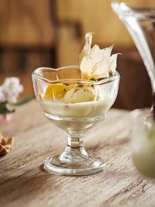 YOGEHOME | Creative Tall Glass Ice Cream Dessert Cup