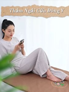 Thảm ngải cứu thảo dược bằng điện | Đệm ngải cứu đông y giảm đau nhức | Thảm ngải cứu điện đông y