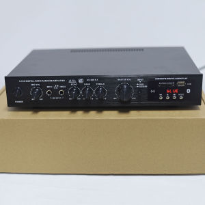 Bộ Khuếch Đại Âm Thanh Stereo Bluetooth 5.1 6 Kênh 200W+200W Hệ Thống Loa Âm Thanh Rạp Hát Gia Đình Với Hỗ Trợ USB FM Radio