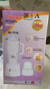 BLENDER KACA (ALL TYPE)  BLENDER NATIONAL OMEGA BL-T11A ORI  / BLENDER NATIONAL VIVA BL-T11A ORI / BLENDER NATIONAL KACA MULTIFUNGSI / BLENDER KACA 2 in 1 / BLENDER SET LOW WATT / BLENDER PENGHALUS BUMBU DAN ALAT JUS