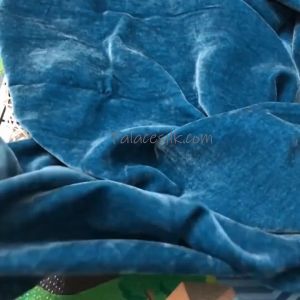 Vải nhung the tơ tằm cao cấp may áo dài siêu mềm mượt và nhẹ số 33