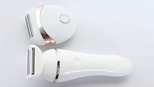 Dorahomi Pencukur Bulu Kemaluan alat Cukur Ketiak Bulu Tangan Kaki Lady Shaver Wanita