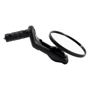Anti-Glare Cycling Rearview Mirror 360 Degree Adjustable Handlebar End Mirror for Road and Mountain Bikes
