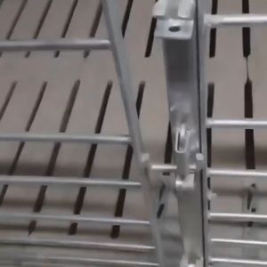 COD 5pcs Automatic Cage Lock Galvanized Door Lock Thicken Door Latch Lock For Pig TAPH