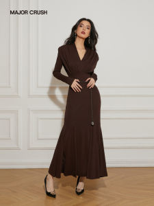 Elegant Vintage Slim Fit Dress Cafe
