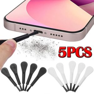 5pcs Universal Cleaning Brush Bluetooth Wireless Earphone Dust Removal Tool Compatible with IPhone Samsung Huawei Phone Cleaning Accessories