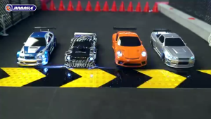 Xe điều khiển Mini Drift Street Fighter 1:43 có servo gyro xe có đèn vỏ cứng và bền