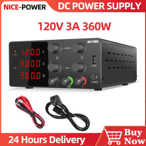 NICE-POWER  Adjustable Laboratory DC Power Supply 30V 5A 30V 10A 60V 5A 120V 3A DC Switch Bench Power Source Voltage Regulator Stabilizer 150W 300W 360W