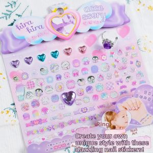 Shanle | Licensed Sparkling Fun Princess Set Nails Stickers