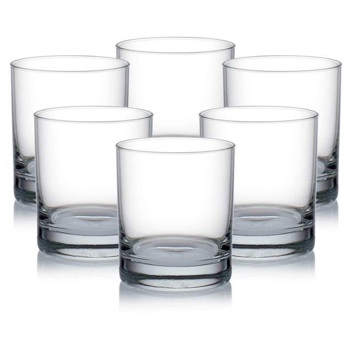 (6pcs)Ocean San Marino Series Rock Wine Glass Whisky Glass 玻璃威士忌酒杯