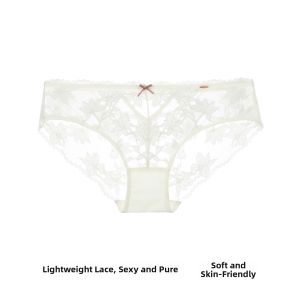 GAINREEL | Breathable Lace Cotton Crotch Low Rise Panties Womens