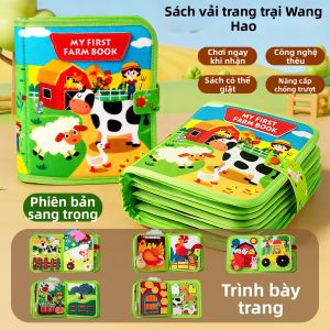 Sách Giáo Dục Bé Yên Lặng Chống Xé Nhai Được