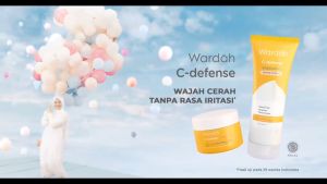 Wardah C-Defense Energizing Whip Foam 100ml - Sabun Cuci Muka HiGrade Vitamin C