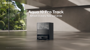 Dreame Aqua 10 Pro Track Robot Vacuum | 25000Pa Suction | 100°C Mop Self-Cleaning | 6cm Obstacle Crossing
