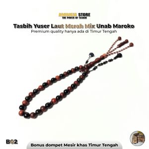 Tasbih Yuser Laut Merah Mix Unab Maroko