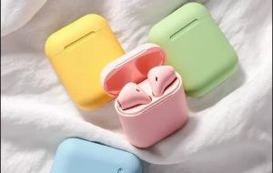KKT tws bluetooth i12 macaron headset earphone wirelles hifi sound