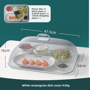 Kawasimaya Table Cover Food Dust Cover Japanese Style Home New Version Leftover Food Cover Fly Proof Restaurant Table Dust Cover