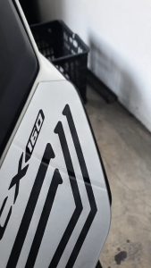 Deck Pad Akrilik PCX 160 Varian Gold/Silver Murah & Keren Accesories Motor