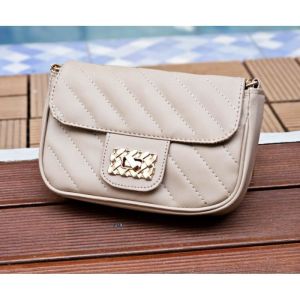 Tas Selempang Ruri Bugs Wanita 18 x 10 dengan Tali Rantai Kombinasi Elegan