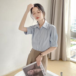 JAJP | Summer Lightweight Casual Loose Japanese Style Polo Collar Shirt