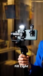Hohem iSteady M6 Kit Gimbal Stabilizer for Smartphone 2023 Upgraded 3-Axis Phone Gimbal stabilizer Gimbal for smartphone Phone Stabilizer for Video Recording Gimbal for vlogging OLED Display gimbal for Vloggers and Live-Streamers Gimbal Stabilizers