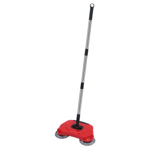 Hand Push Floor Sweeper Hand Push Carpet Sweeper Non-Electric Vacuum Sweep Sweeper Floor Cleaning Tools for Home Sweeping