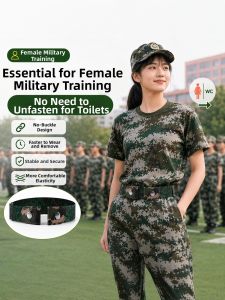 FUYOU | Adjustable Camouflage Elastic Waist Belt