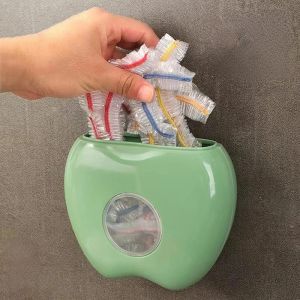 1/3pcs Plastic Wrap Storage Box Cling Film Organization Wall-mounted Dustproof Box Food Cover Plastic Wrap Rack Home Kitchen Storage