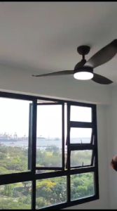 Fanco B-Star DC ceiling fan with 3-tone led light and remote control