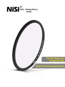 Nisi | Bộ Lọc UV Bảo Vệ HD Viền Mỏng 40.5mm