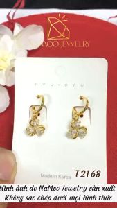 Bông Tai Thả Cỏ 3 :Lá Ý Nghĩa Xinh Đẹp Cho Các Nàng T2168