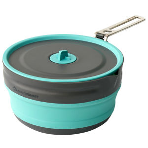 Sea to Summit | Camping Foldable Nesting Cookpot with Lid Food-Grade Silicone Bag