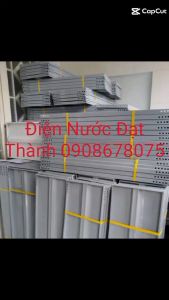 Mâm sắt mặt kệ V lỗ màu sám 30x1m-40x1m-50x1m-30x1m2-40x1m2-50x1m2