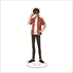 Bandai | Anime 16CM Katekyo Hitman Reborn! Giá Đỡ Hình Acrylic Cho Sawada Tsunayoshi Hibari Kyoya Rokudou Mukuro Chrome Dokuro Ornaments