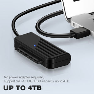 Kebidumei SATA to USB 3.0 Adapter Type C to SATA Cable 5Gbps High Speed Data Transmission SATA Adapter For 2.5 Inch HDD SSD Hard Drive